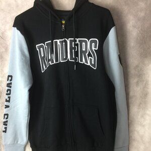Las Vegas Raiders full zip hoodie sweatshirt Large NWT